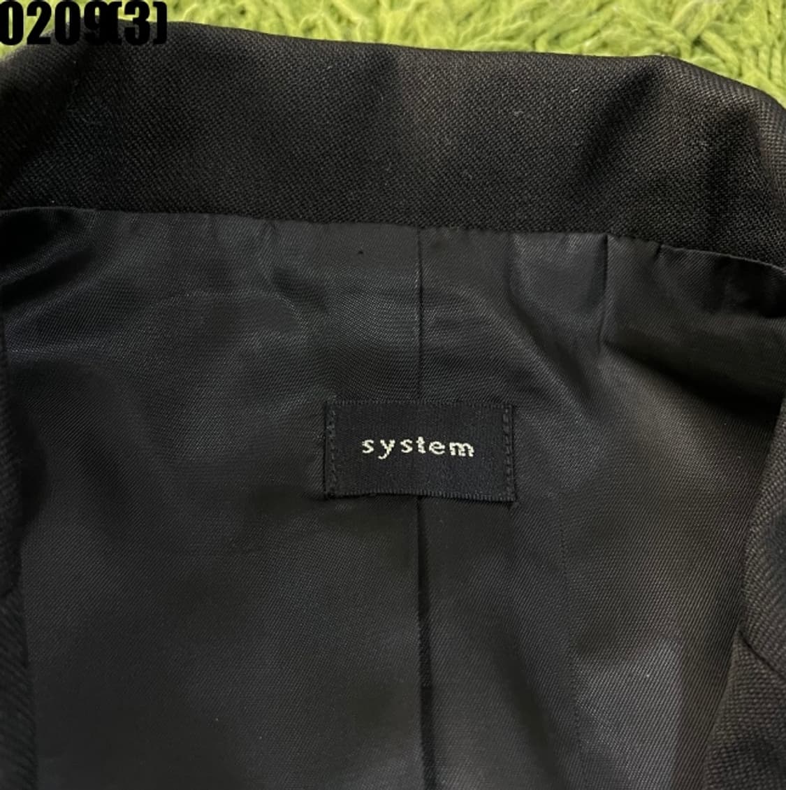 시스템 블레이저 자켓 상품이미지3