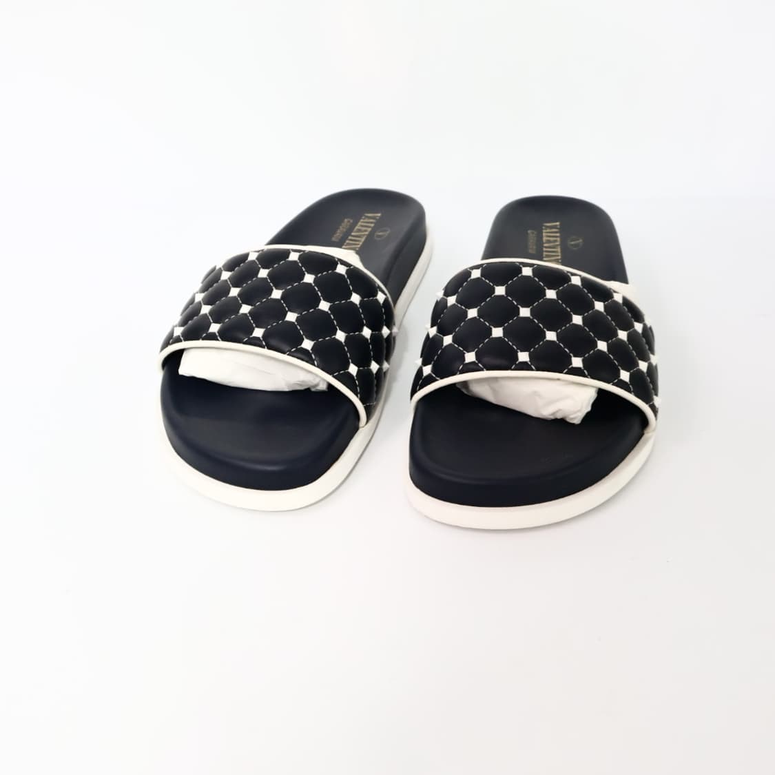 발렌티노 네이비 락스터드 스파이크 슬리퍼 36/230 상품이미지1