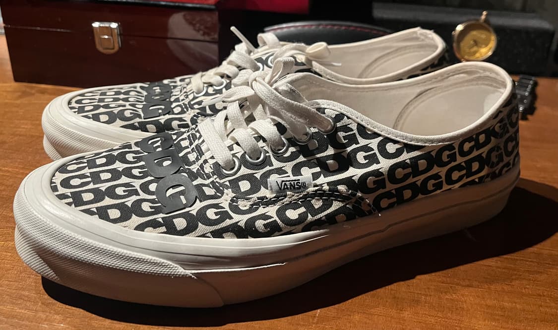 반스 CDG 어센틱 콜라보 스니커즈 275 상품이미지2