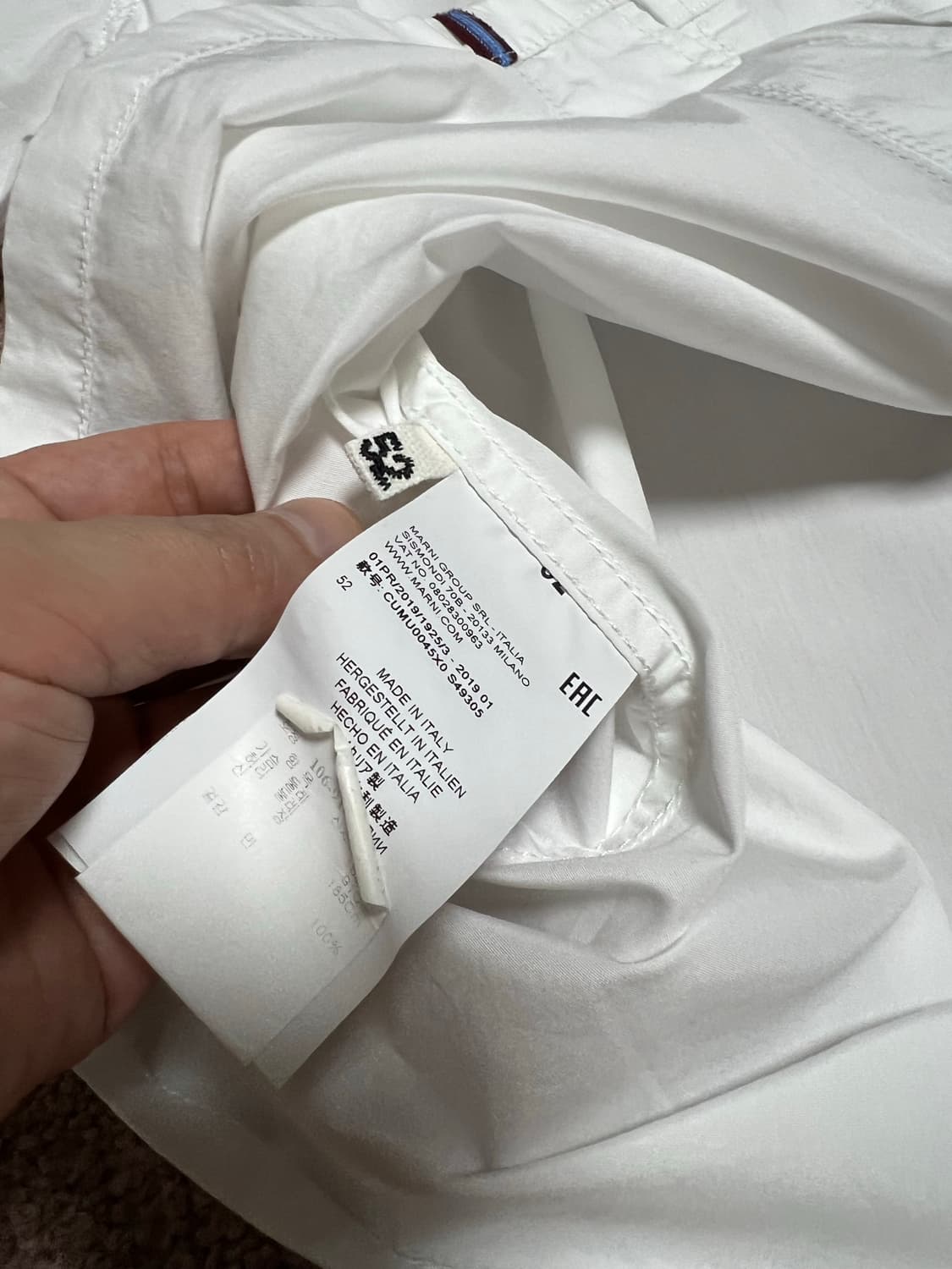 마르니 marni 베이스볼 셔츠 상품이미지6