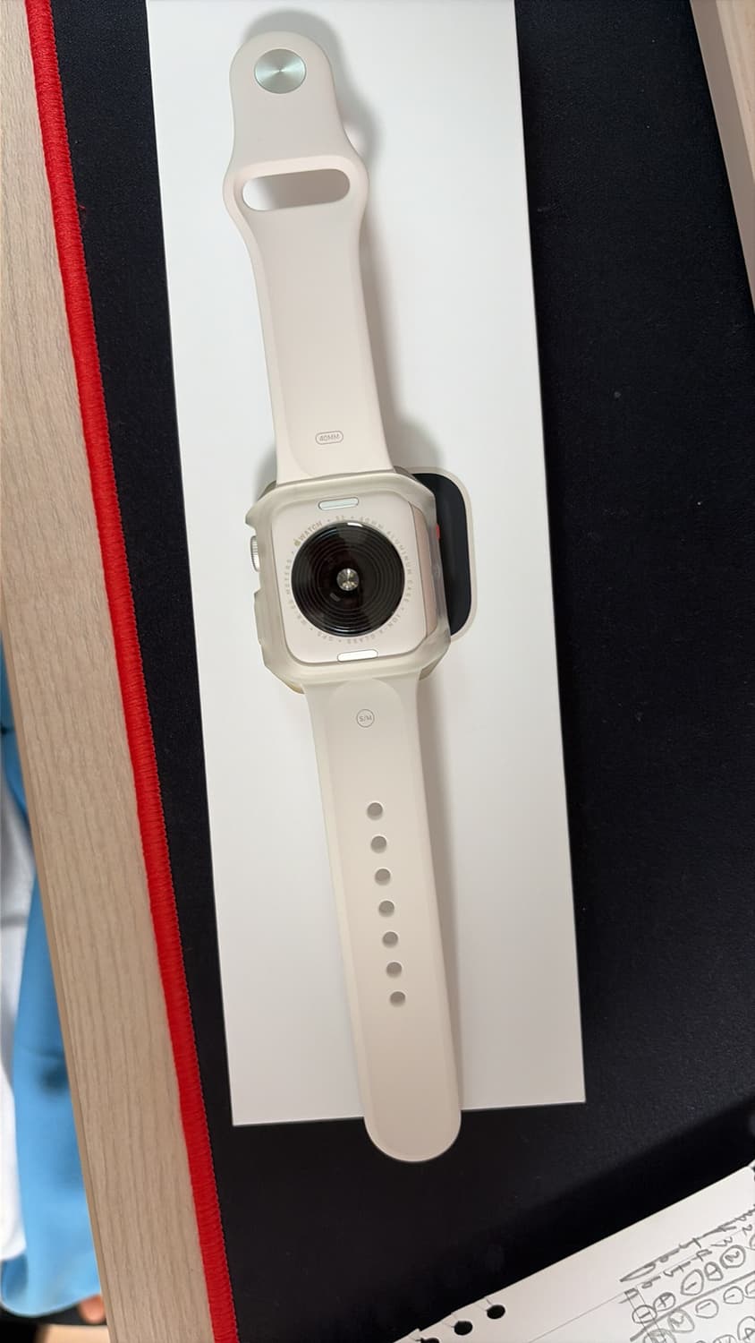 애플워치 se3 40mm 배터리 성능 100퍼 스타라이트 상품이미지3