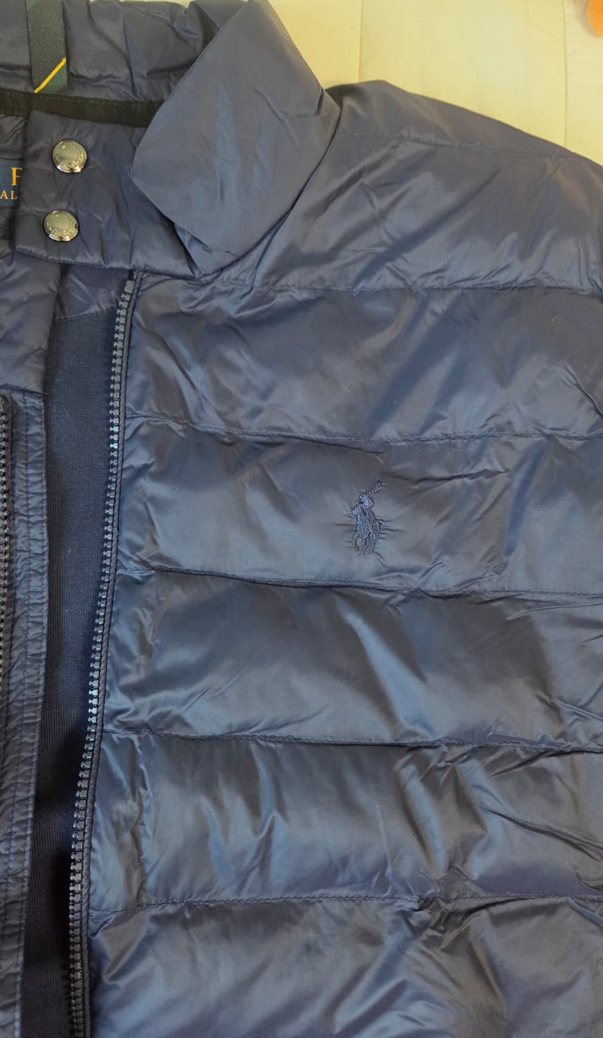폴로랄프로렌 하이브리드 더블니트 패딩 자켓 L 상품이미지7
