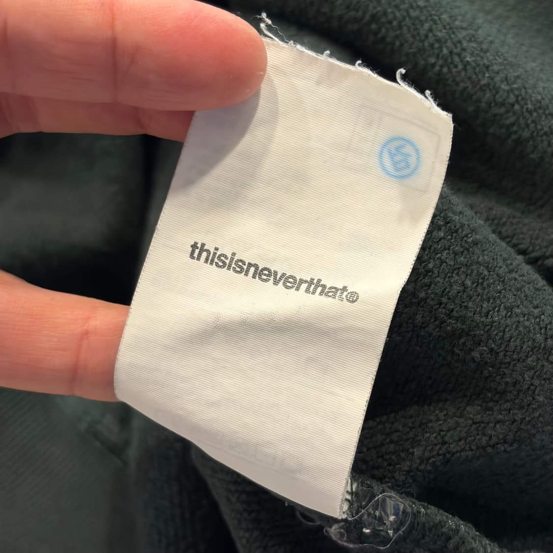 [M] 디스이즈네버댓 그린 블루 맨투맨 티셔츠 D604 상품이미지8