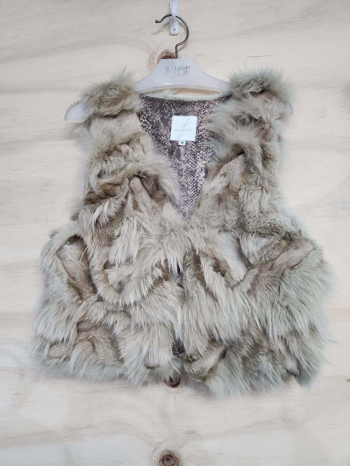 468) 꼼빠니아 폭스퍼 조끼 상품이미지1