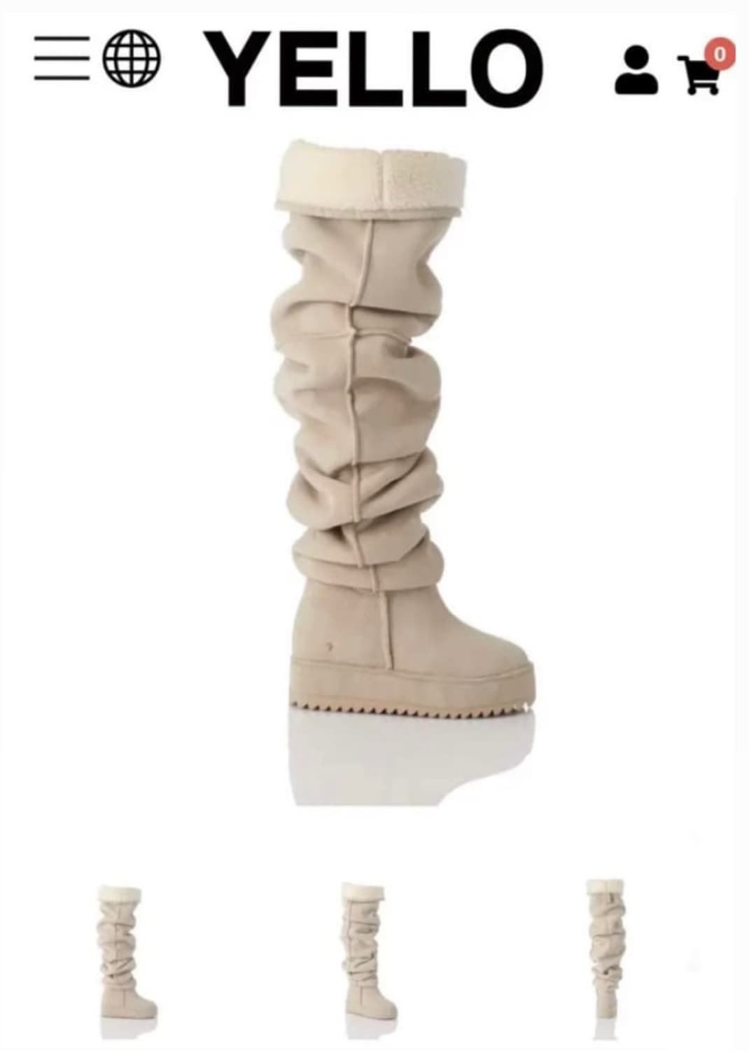 YELLO MAGNOLIA LONG BOOTS구해요 ㅠ ㅠ 상품이미지1