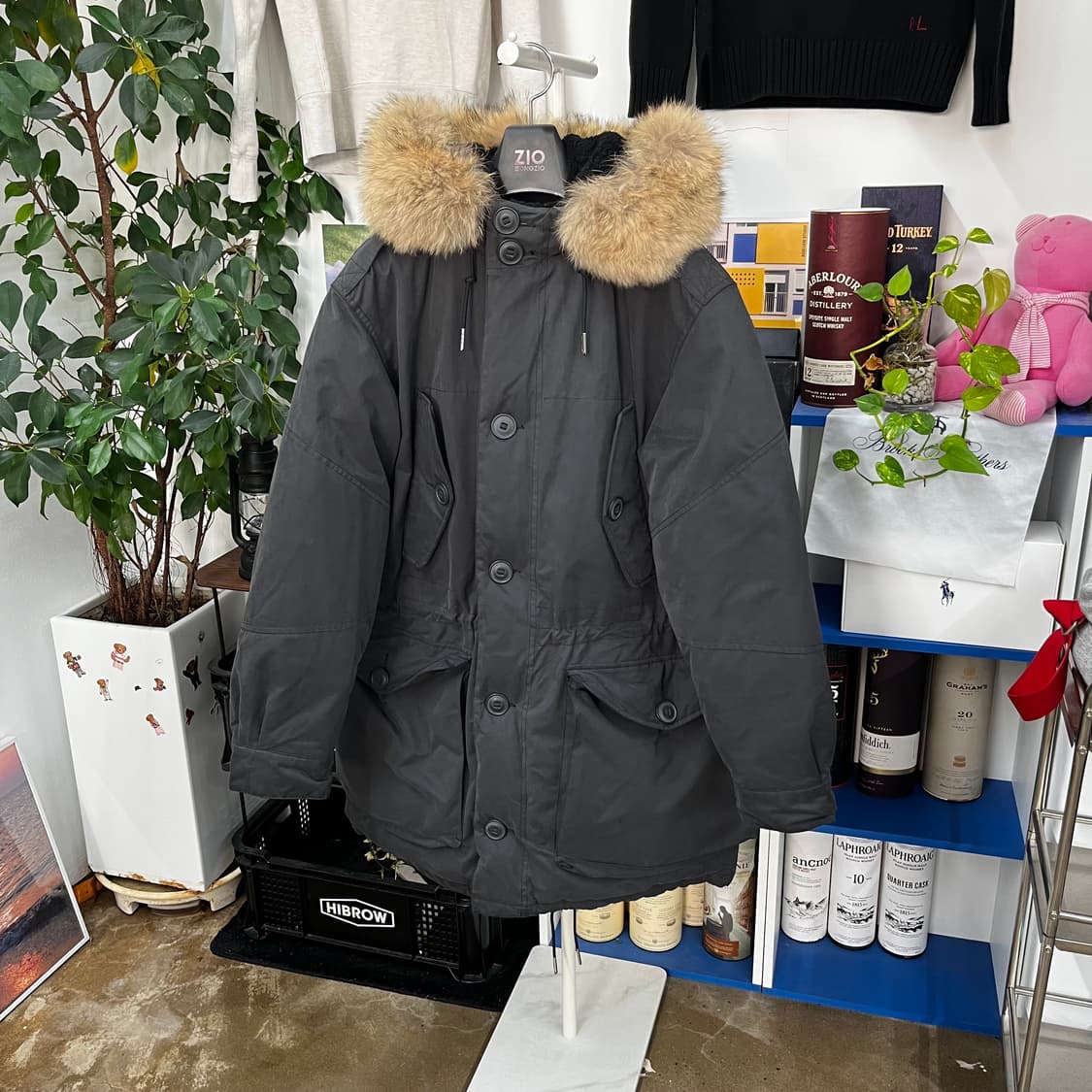 폴로랄프로렌 코요테퍼 밀리터리 다운파카 L 상품이미지1