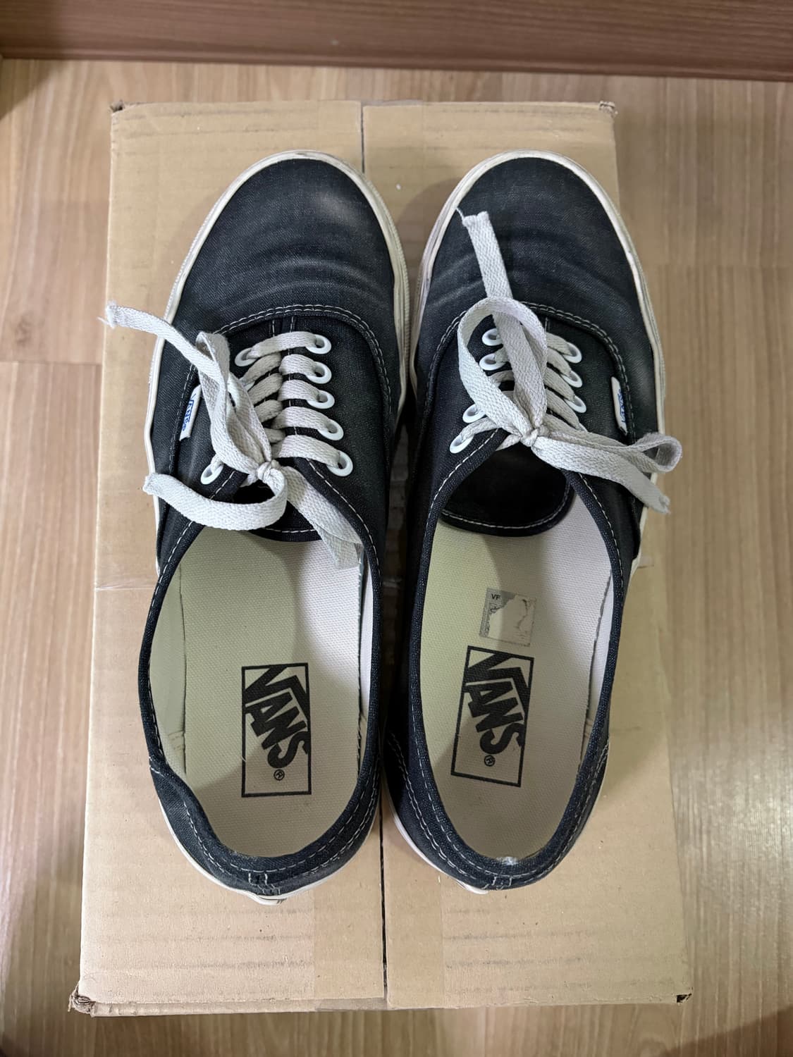 [275] 반스 어센틱 웨이브 워시드 블랙 상품이미지2