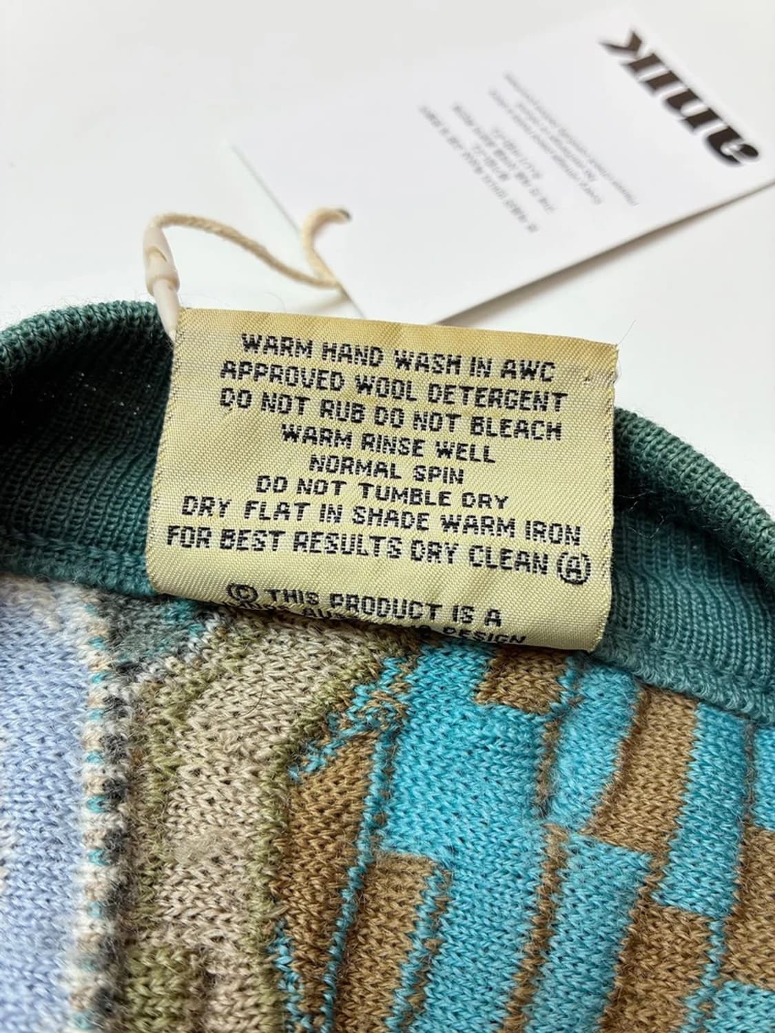 림노스 00s 3D 케이블 크롭 니트 가디건 PN5113 상품이미지6