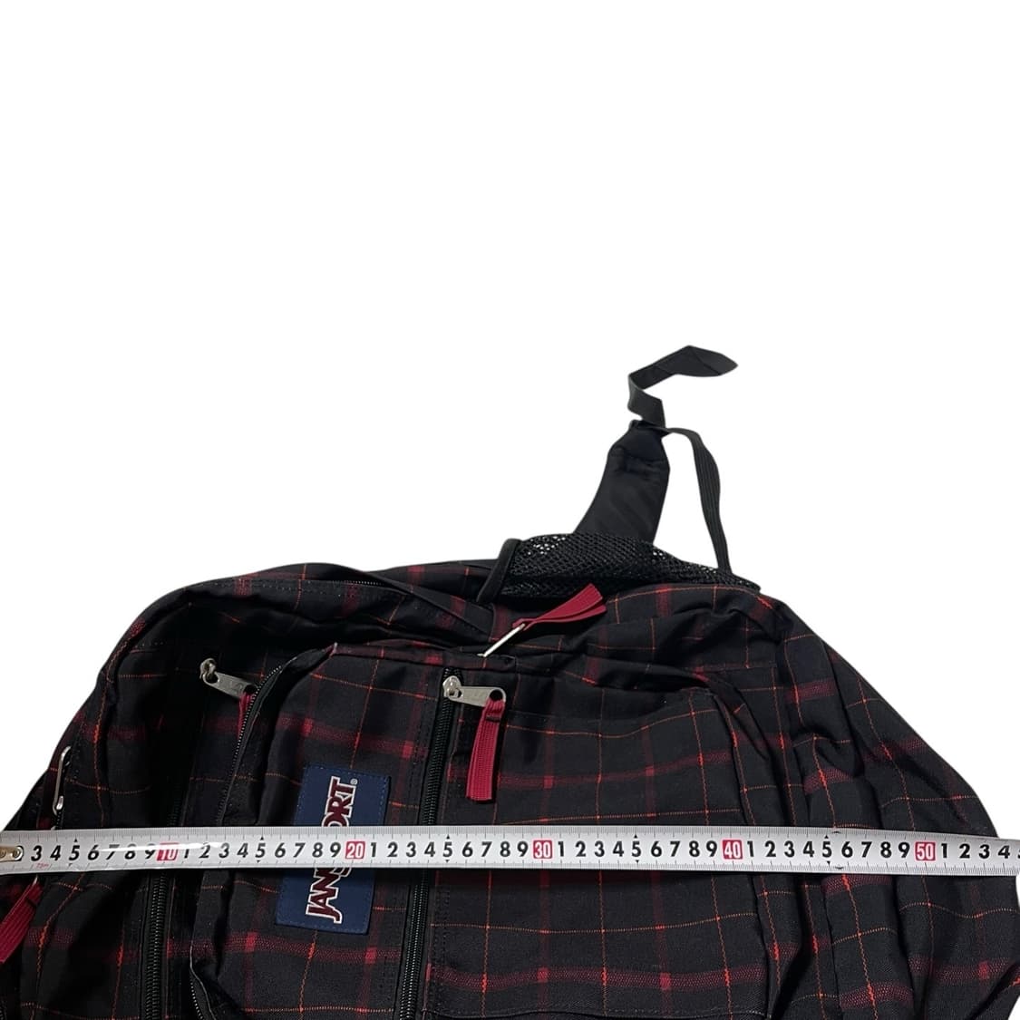잔스포츠 빈티지 체크 패턴 빅스튜던트 백팩 가방 블랙 상품이미지6