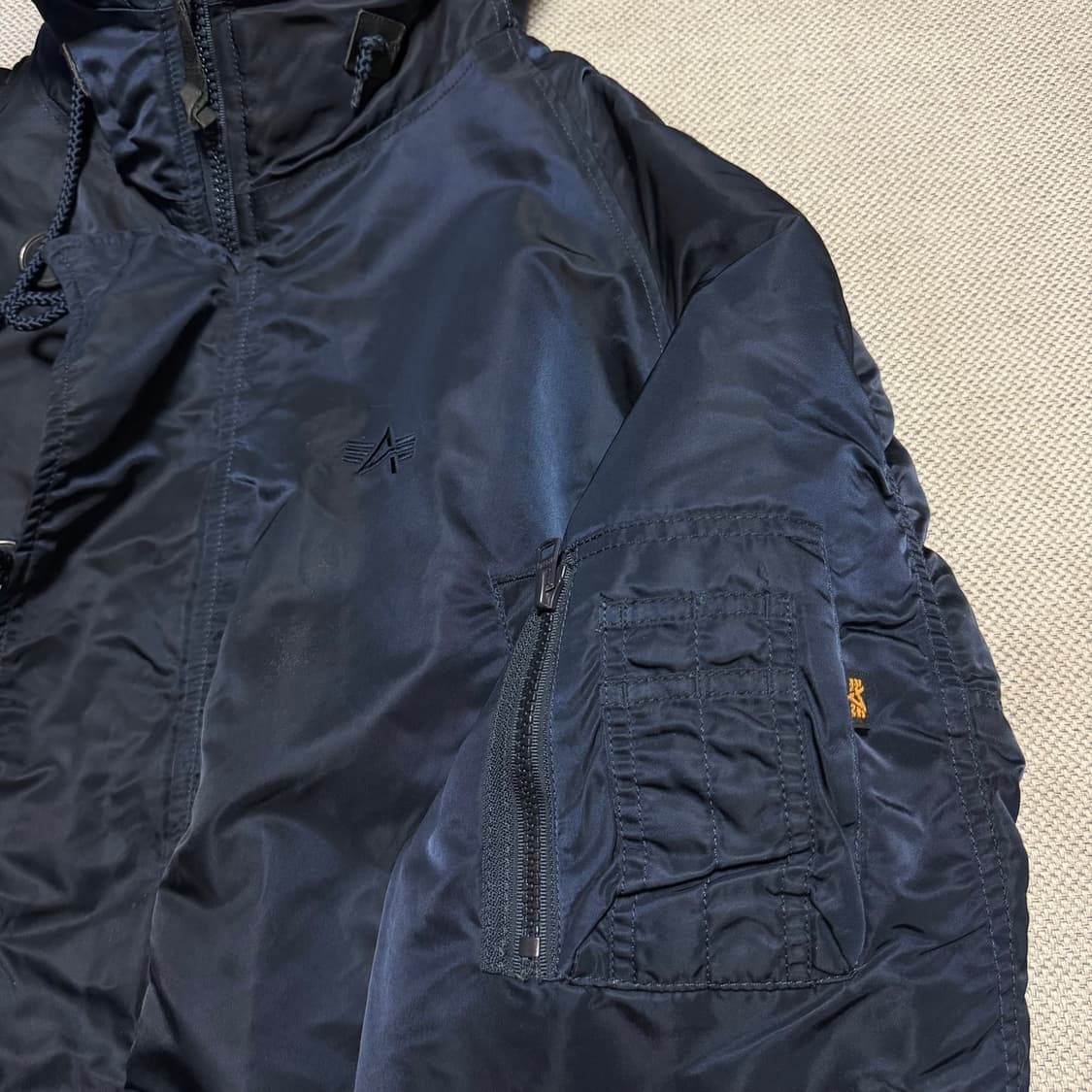 알파인더스트리 N-3B 후드 파카 상품이미지2