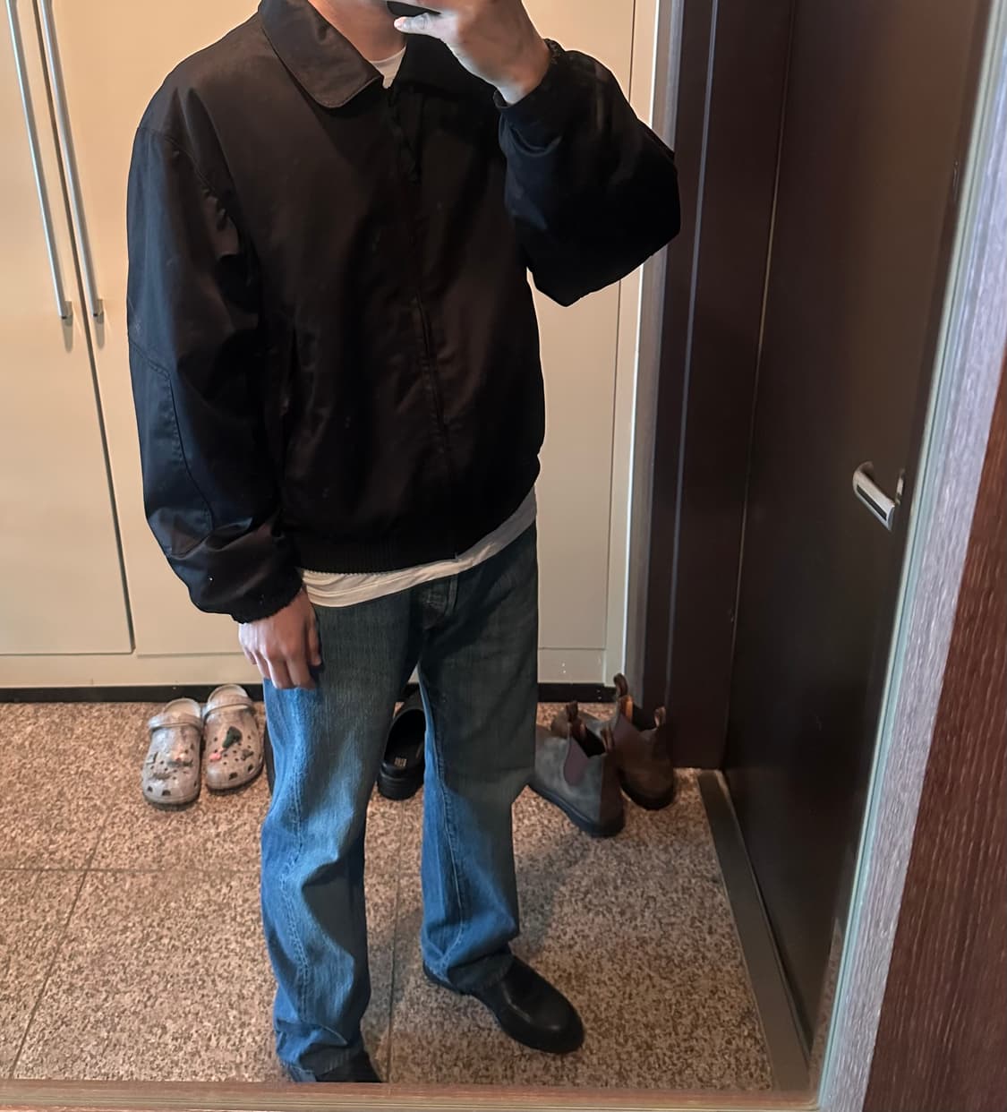 M) 유니클로 U / PUFFTECH쇼트블루종 - 블랙 상품이미지2