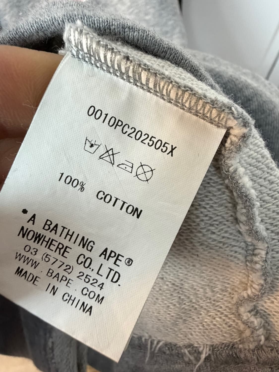 베이프 컬리지 로고 하프 집업 후디  상품이미지7