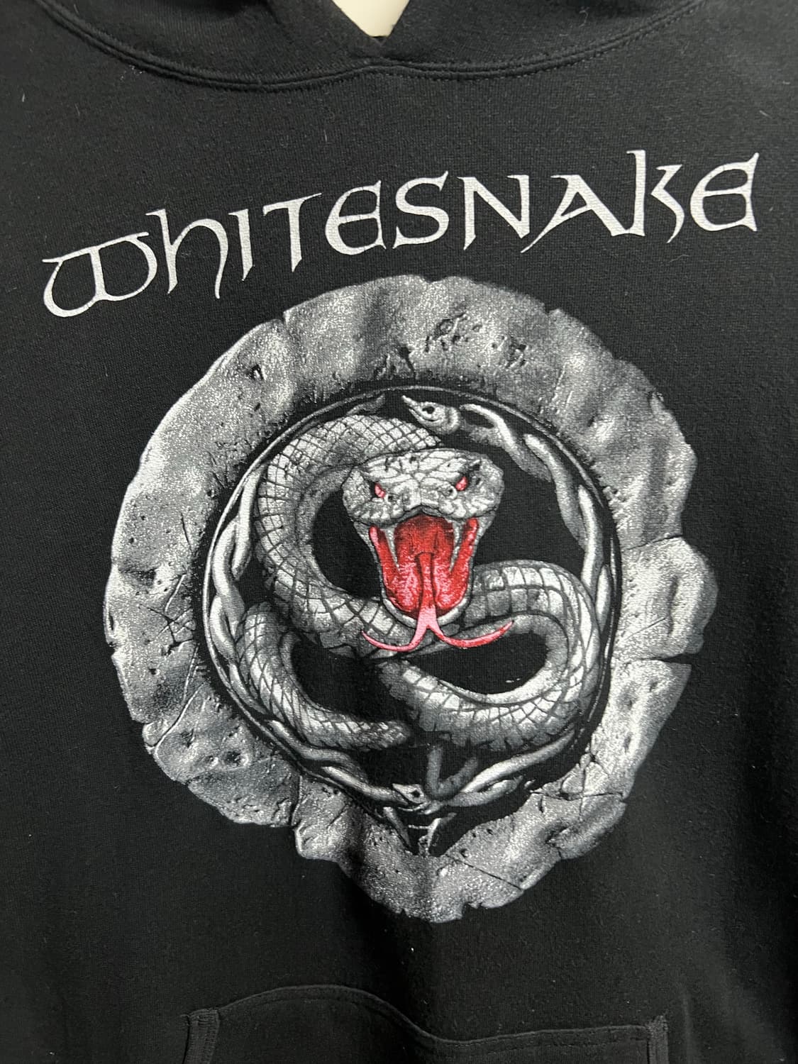 00s 락밴드 화이트 스네이크 후드티 상품이미지2