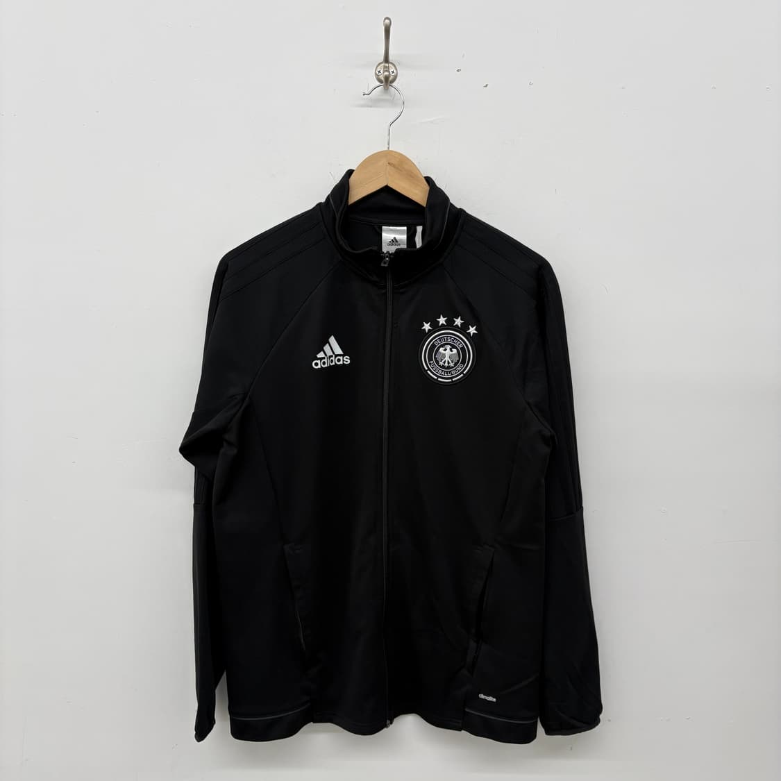 아디다스 독일 축구 국가대표팀 트랙탑 블랙 남성L 상품이미지1
