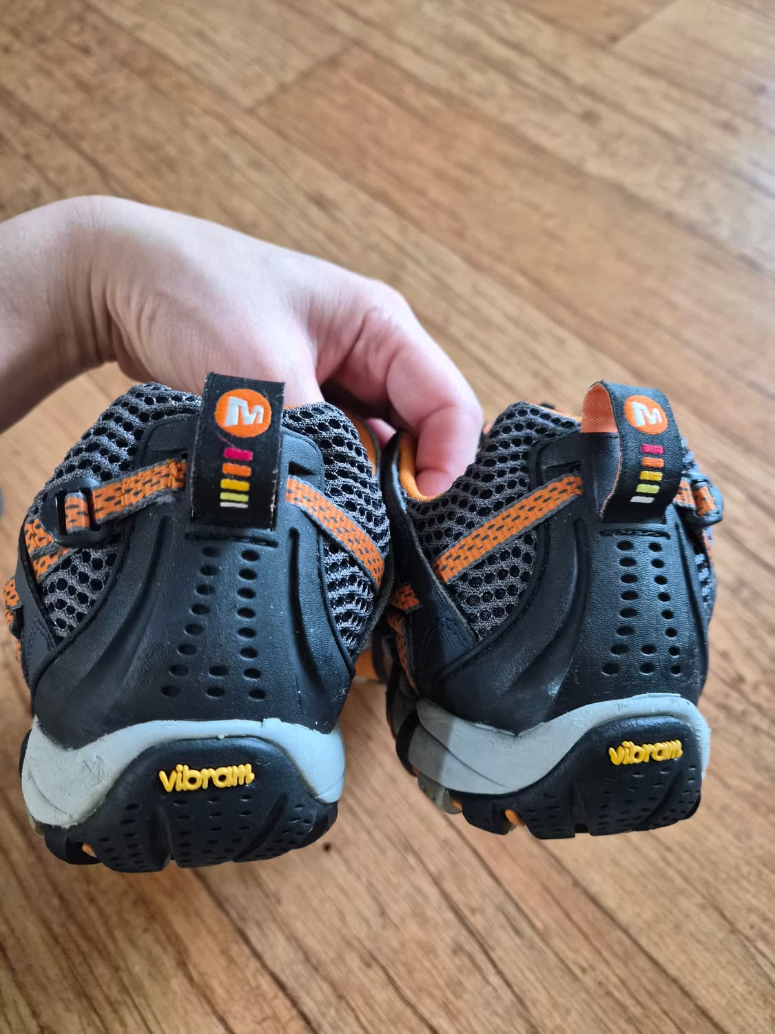 머렐 등산화 네이비/오렌지 260 상품이미지4