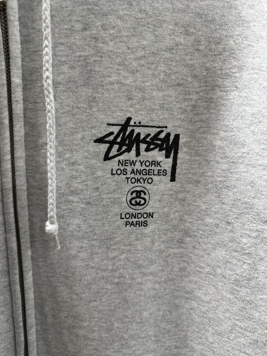 스투시 월드투어 후드집업 L  상품이미지2