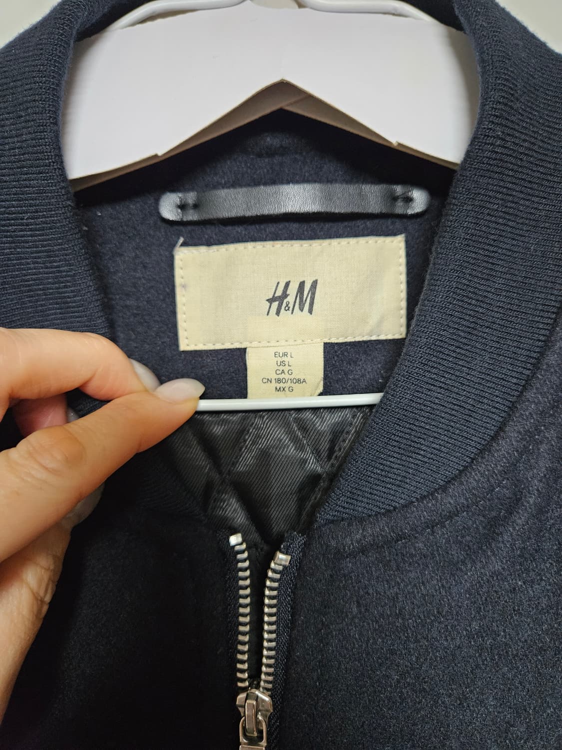 H&M X David Beckham 봄버자켓 L 상품이미지4