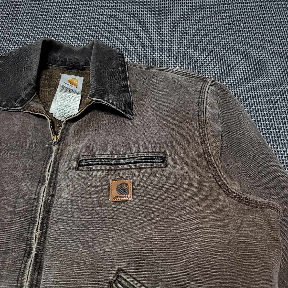 칼하트 디트로이트 자켓 j97 체스트넛 (L) 상품이미지4