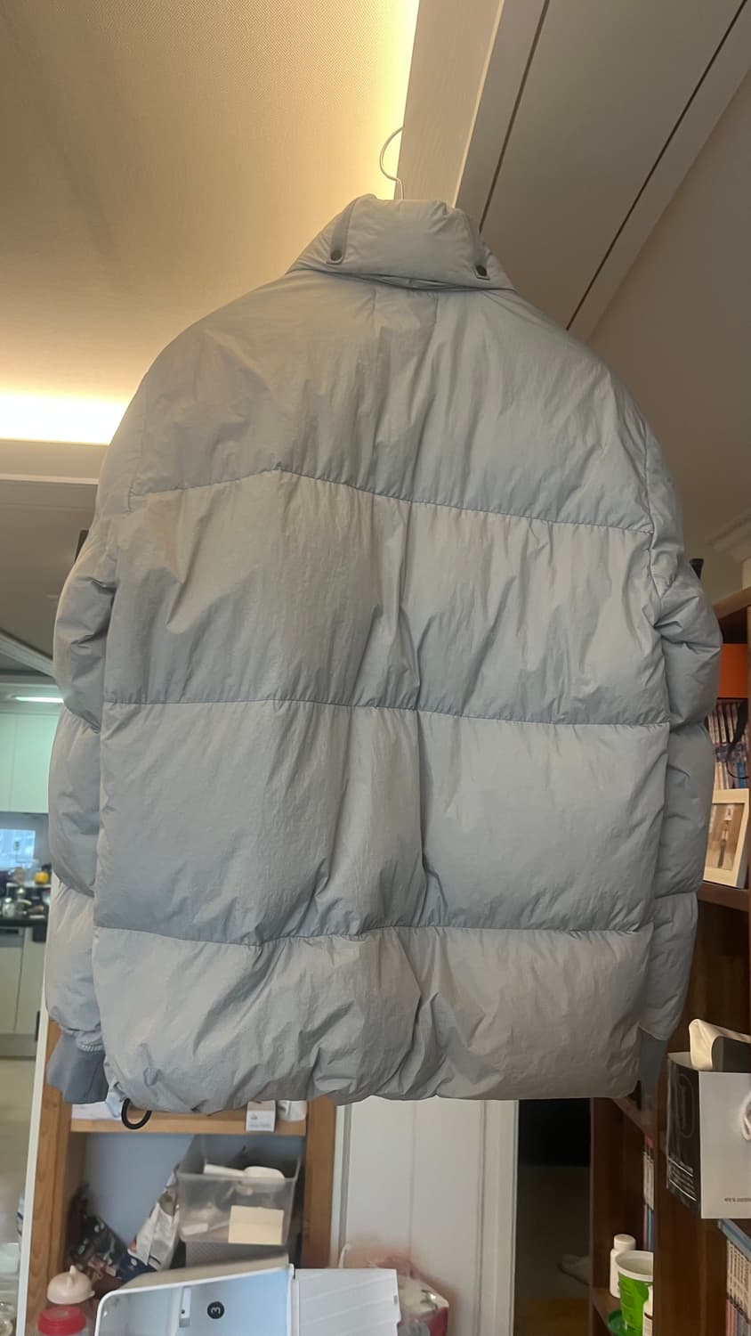 { M size }스톤 아일랜드 가먼트 다이드 크링클랩스 다운자켓 급처 상품이미지2