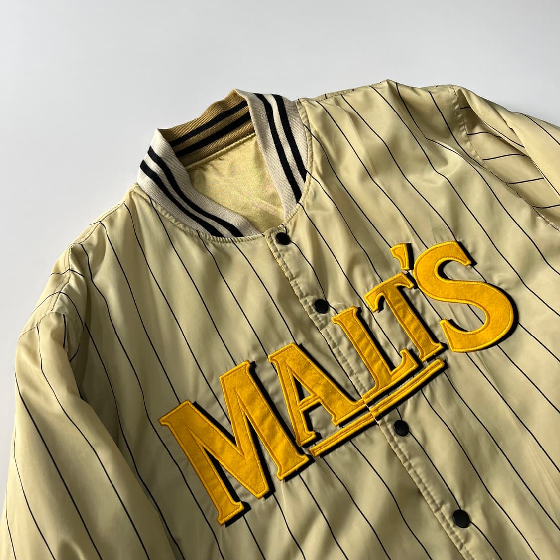 [103] 90's Malt's Beer 리버시블 자켓 상품이미지5