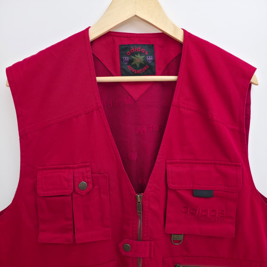 [XL] 아디다스 어드벤처 유틸리티 포켓 베스트 레드 상품이미지2