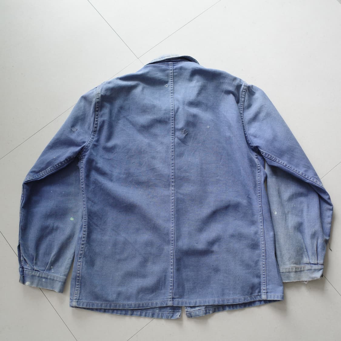 60s 프렌치 Solida 클럽카라 워크 초어자켓 (95) 상품이미지7