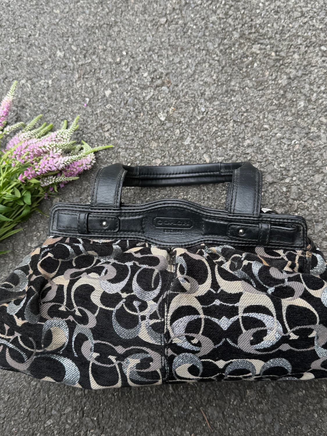 Coach Hampton Signature Jacquard Turnl 상품이미지3