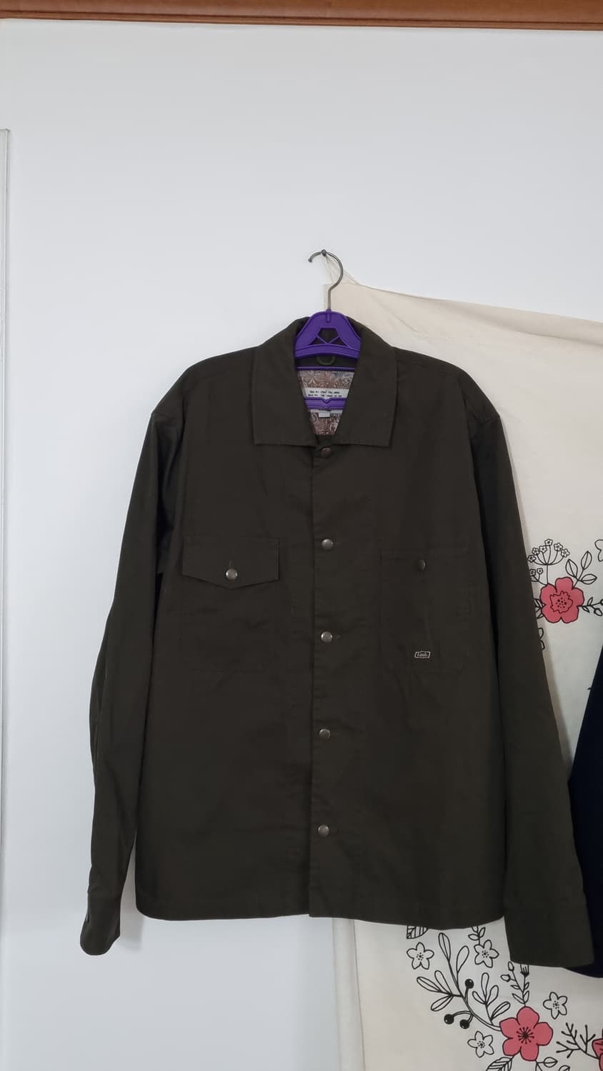 KEEK snap button 워크 셔츠 자켓L 상품이미지2