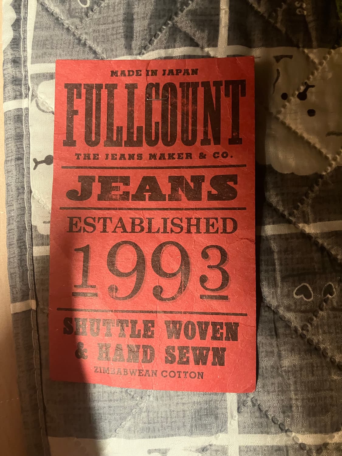 풀카운트 0105 30사이즈 판매합니다 상품이미지4