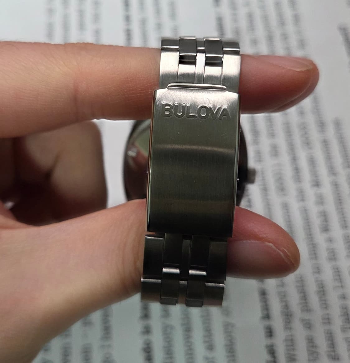 빈티지 부로바 N3 터틀 데이데이트 블루 바둑이 브레이슬릿 ver. 상품이미지9