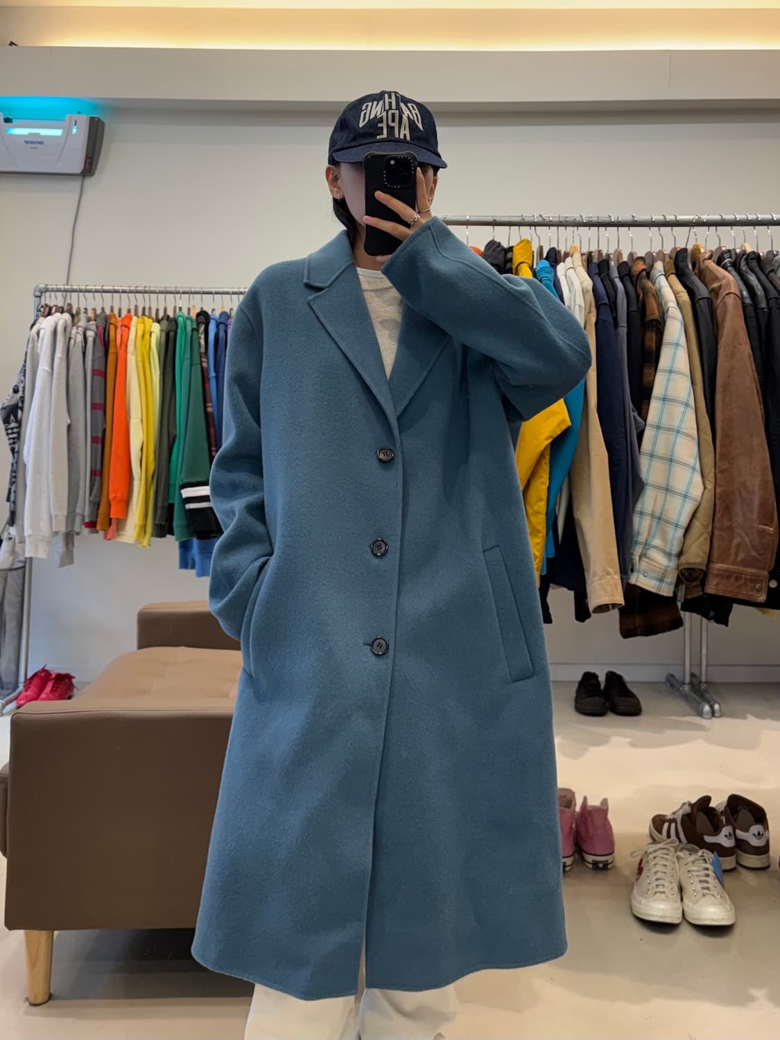 아크네 스튜디오 울 롱코트 상품이미지8