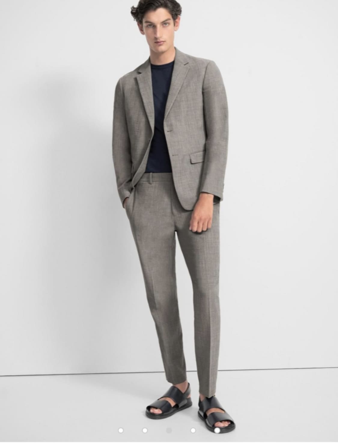 띠어리 뉴테일러 셋업 시어서커 바크 상품이미지1