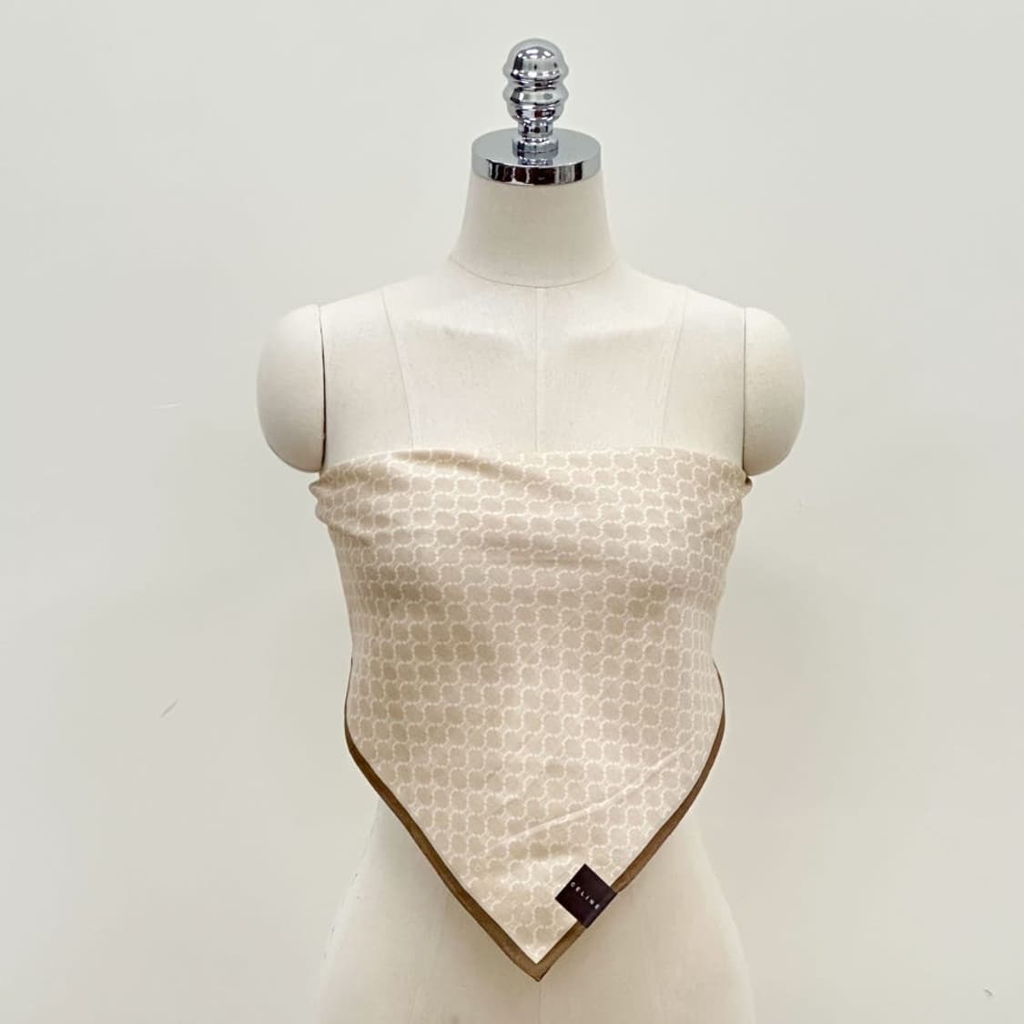 (새상품) celine / 셀린느 실크혼방 쁘띠스카프 상품이미지7