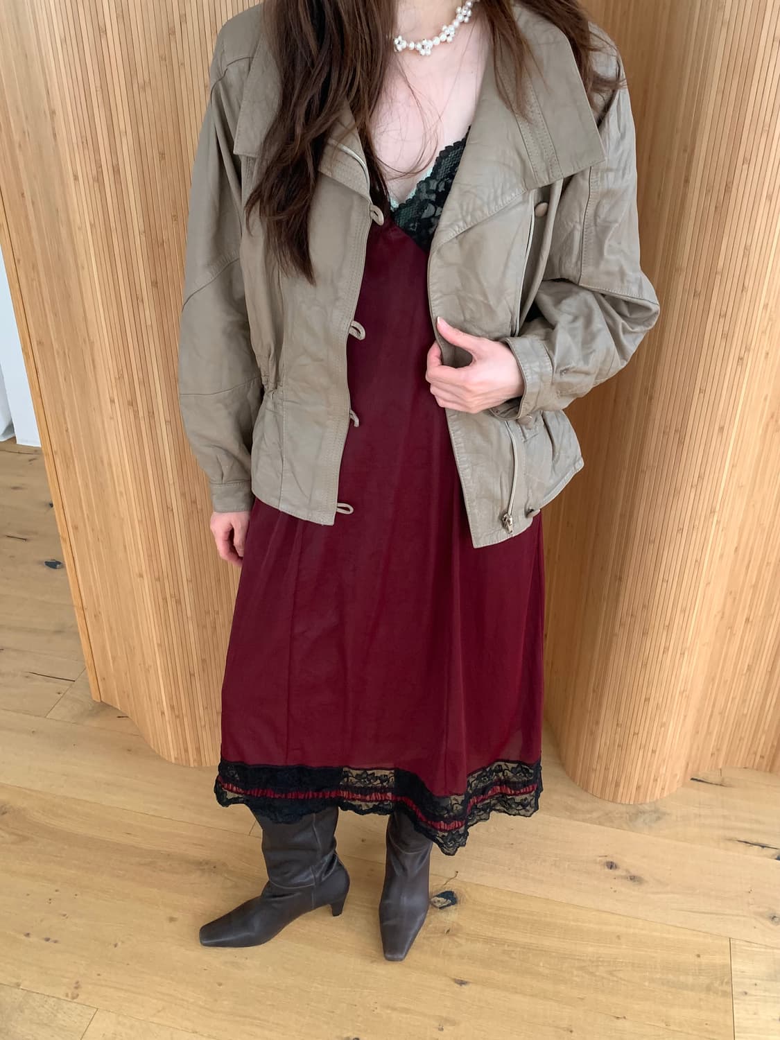  Patchline leather JK 상품이미지3