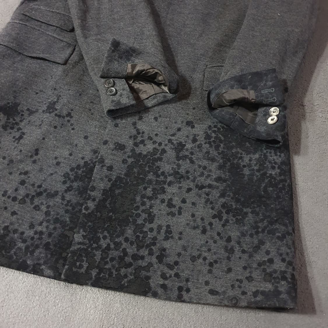 닐바렛 런웨이 피스 아카이브 스키니핏 체스터 코트 48 상품이미지4