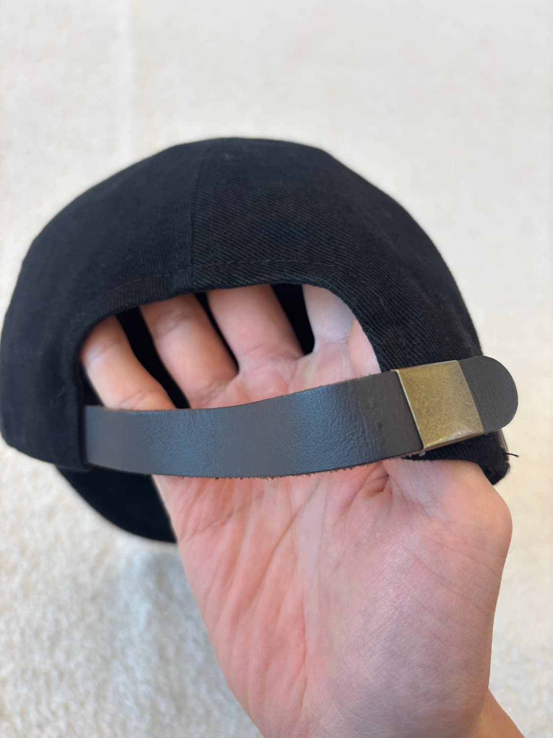 컬렉트피시스 쓰리 5패널 캡 블랙 상품이미지2