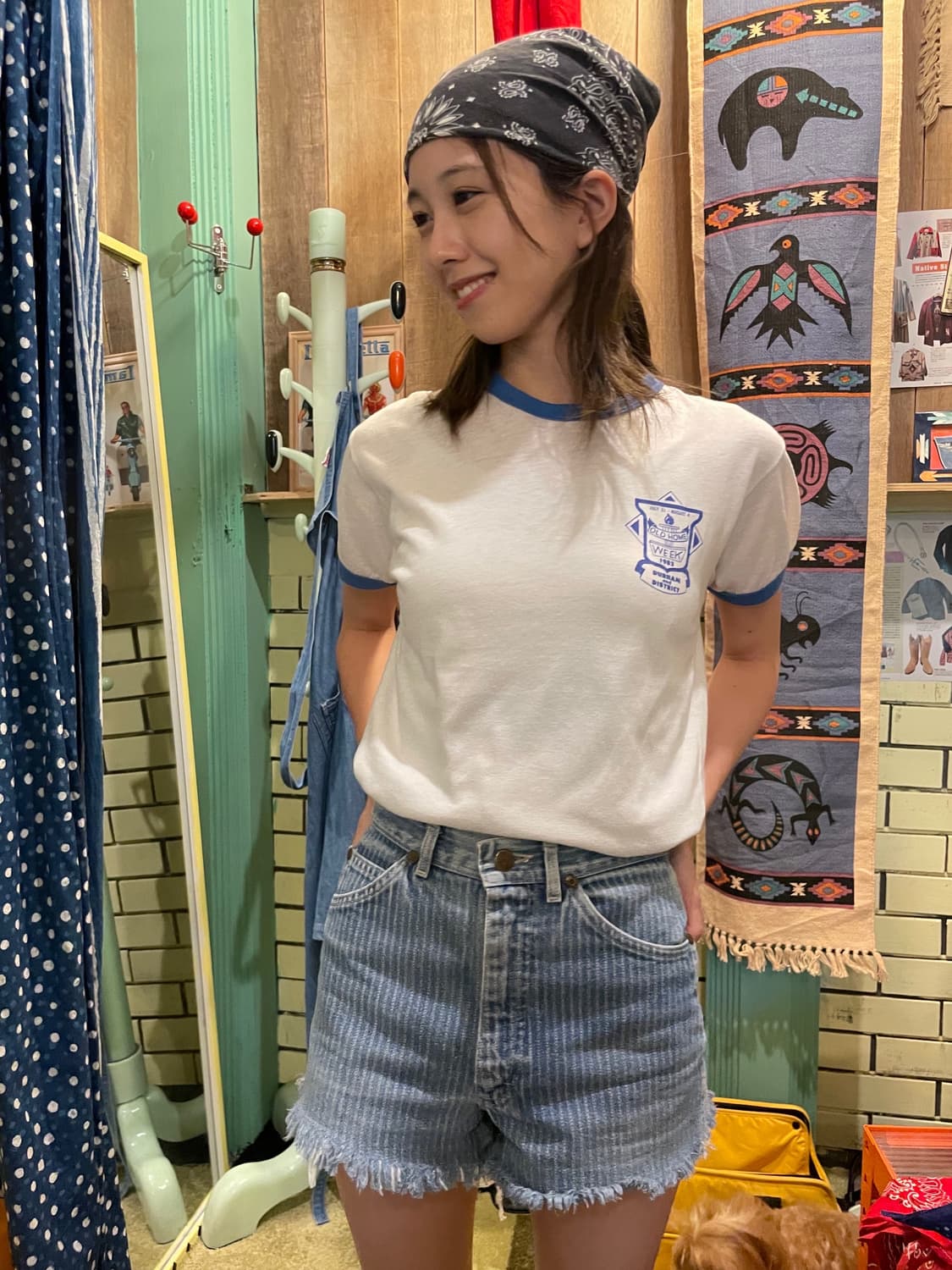 1980's Vintage Ringer T-Shirt ​ 상품이미지6
