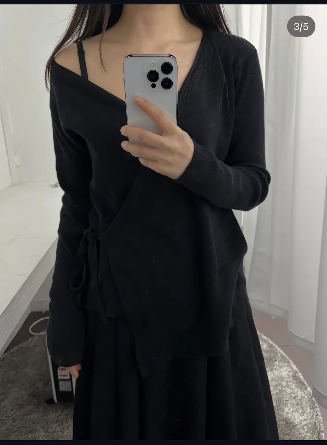 sense of place wrap knit top 상품이미지3