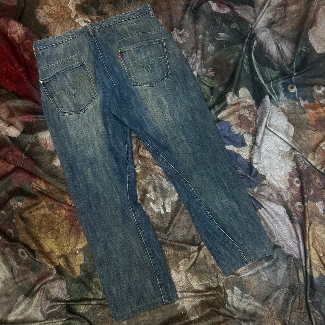 리바이스 빈티지 엔지니어드 진청워싱데님진 36 상품이미지3