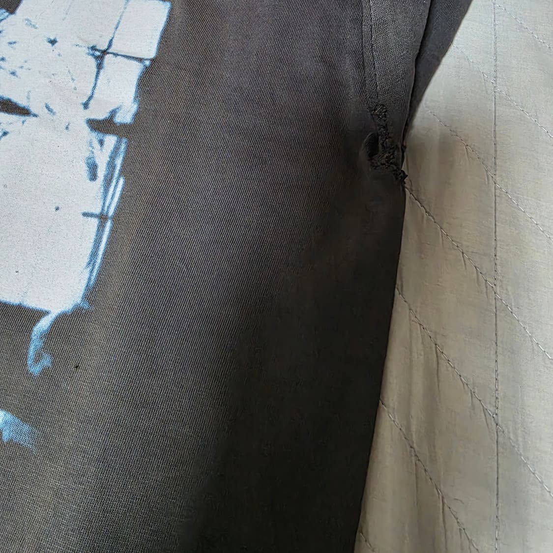 [L] 90s REPAIRED 마릴린맨슨 안티크라이스트 빈티지 밴드티 상품이미지7