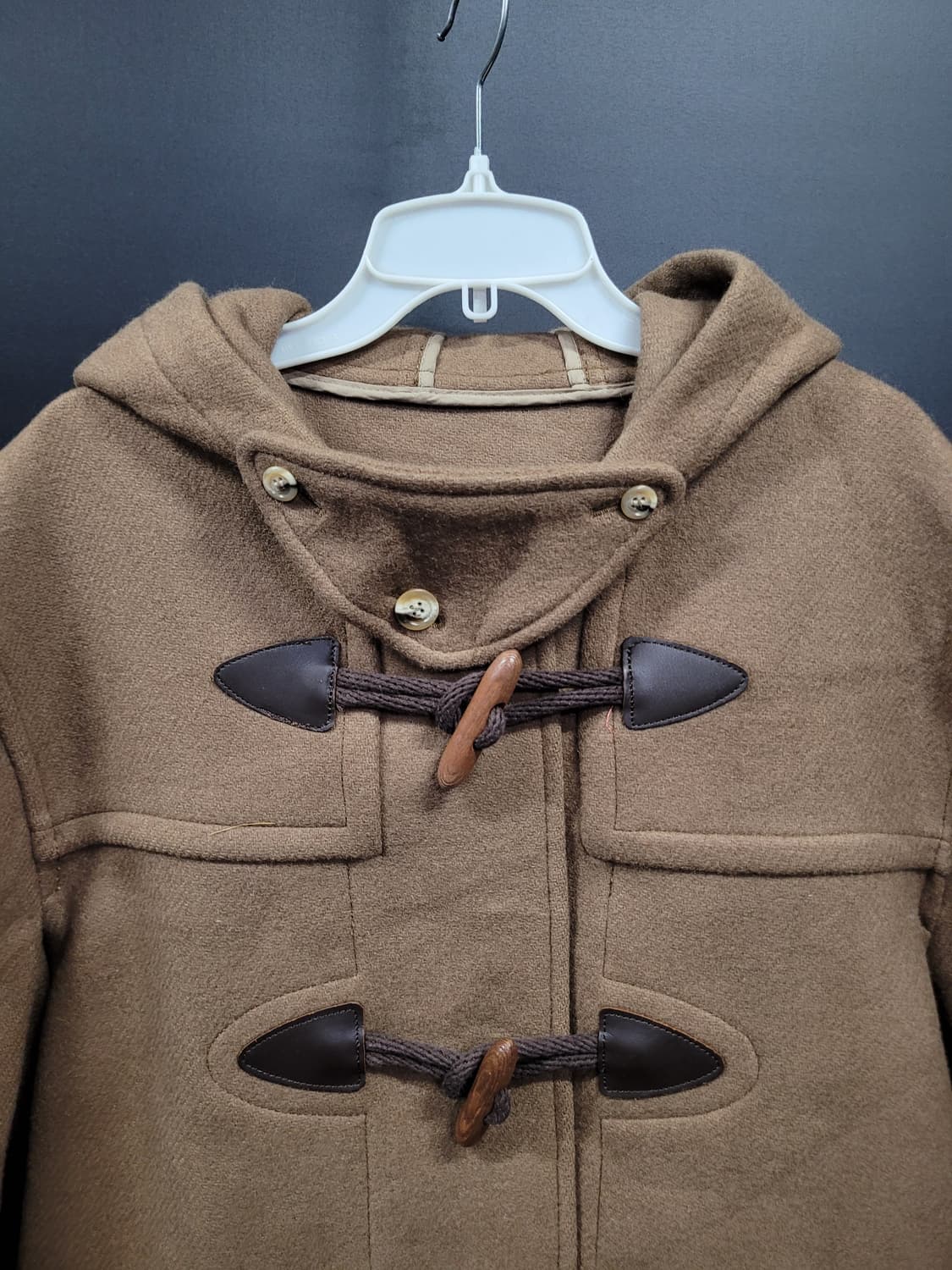 VAN JACKET 빈티지 떡볶이 후드 울 더플코트  상품이미지2