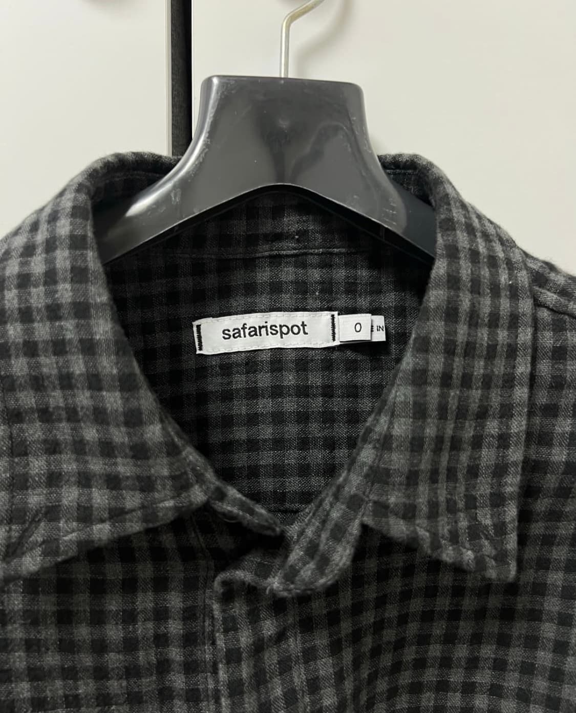사파리스팟 체크 셔츠  상품이미지2