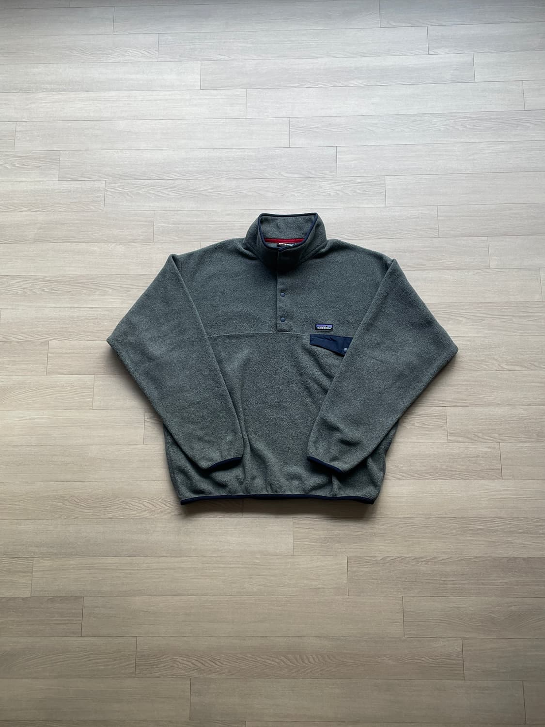 파타고니아 신칠라 니켈 네이비 그레이 플리스 patagonia 상품이미지1