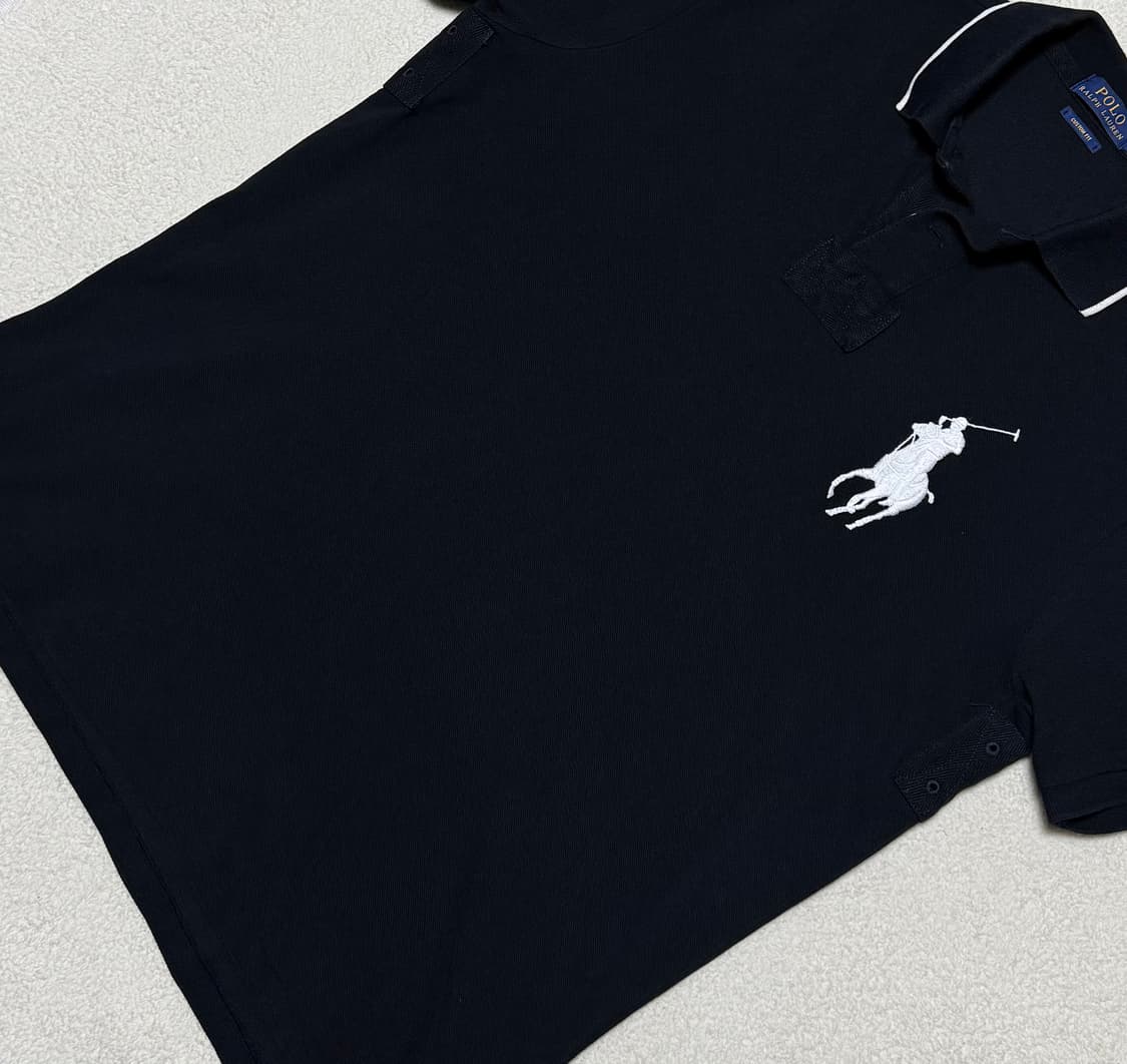 폴로 랄프로렌 빅포니 블랙 카라 반팔 상품이미지3