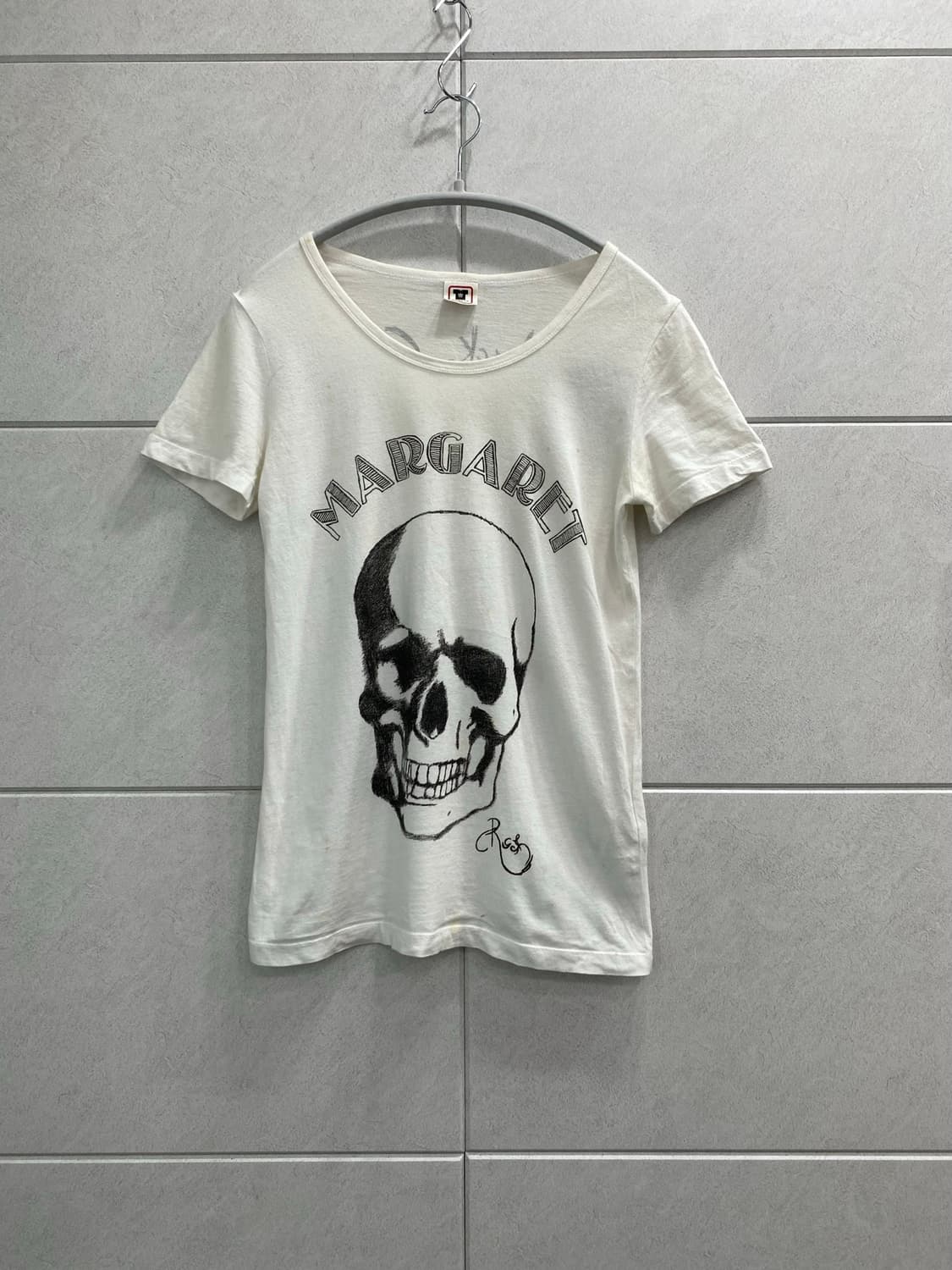 Margaret Skull Print Tee 상품이미지3