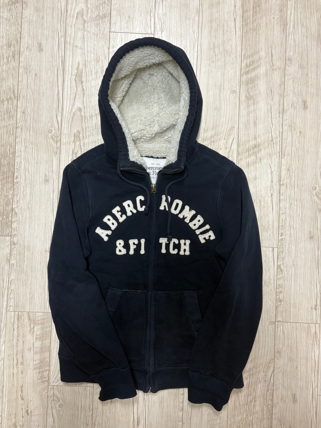 아베크롬비 후드집업 네이비 L 상품이미지1