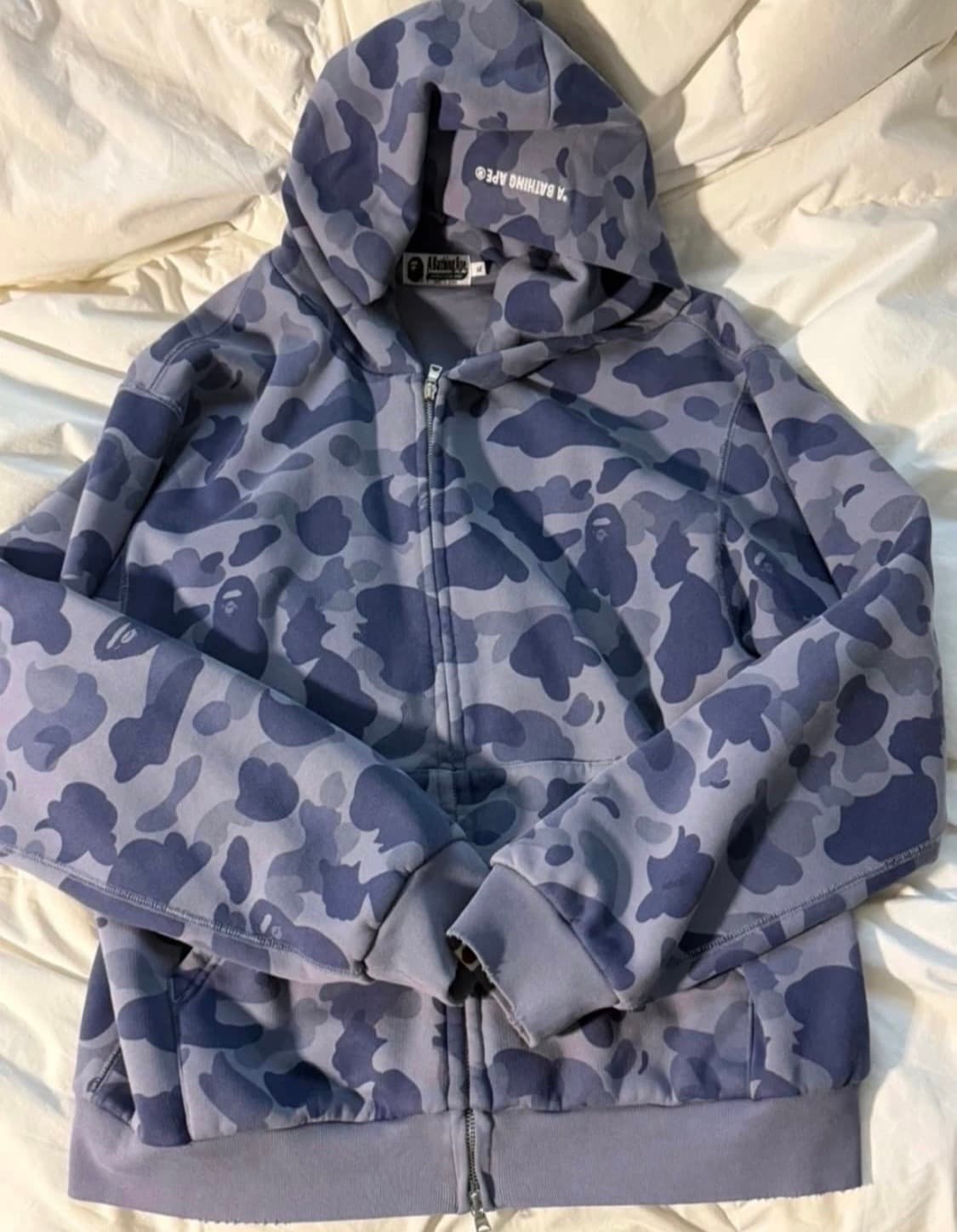 정품 베이프 카모 후드집업 xl 상품이미지2