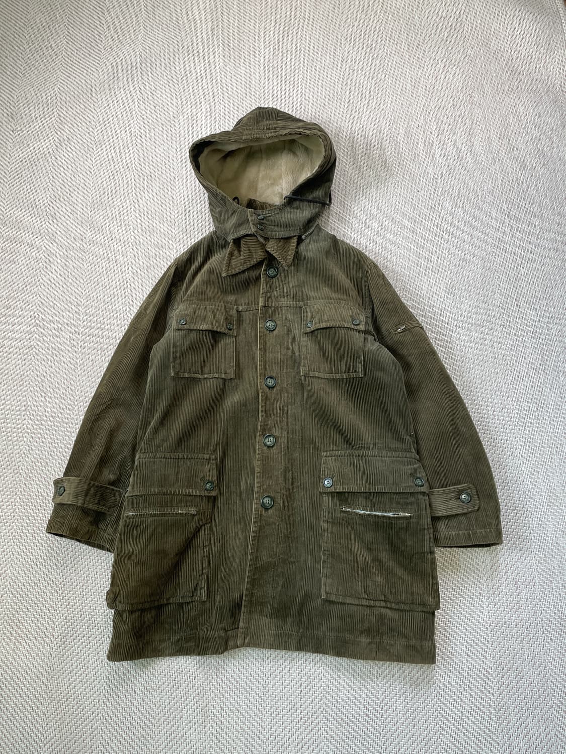 빈티지 코듀로이 보아안감 파카  J03682 상품이미지1