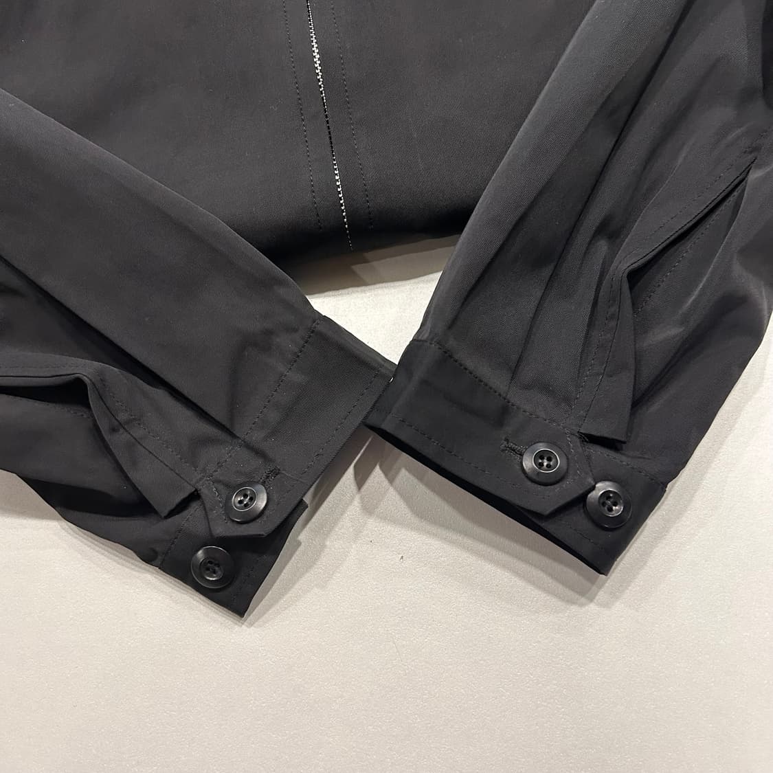 [M] BOWLOW 블랙 Harrington 자켓 B147 상품이미지7
