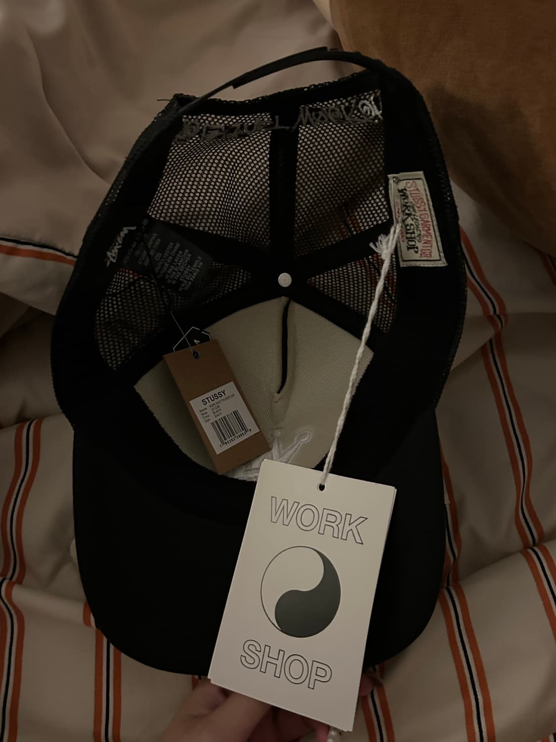 스투시 아워레가시 워크샵 트러커 블랙 (새상품) 상품이미지3